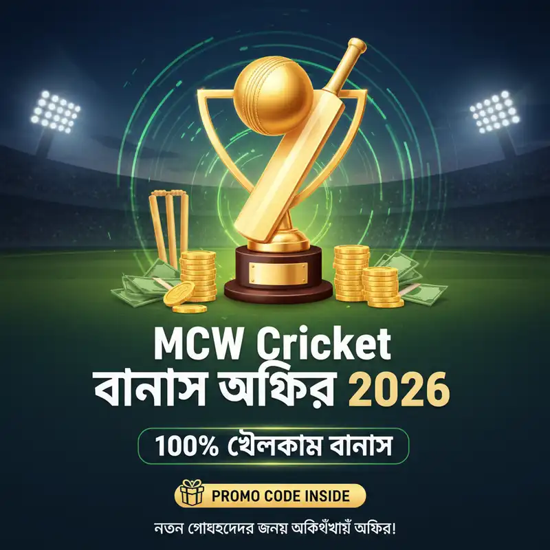 MCW Cricket বোনাস অফার ২০২৬